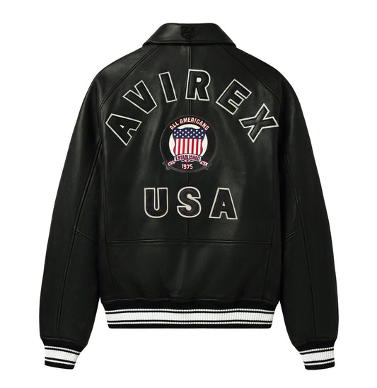 BLACK AVIREX JACKET