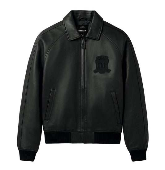 ALL BLACK AVIREX JACKET