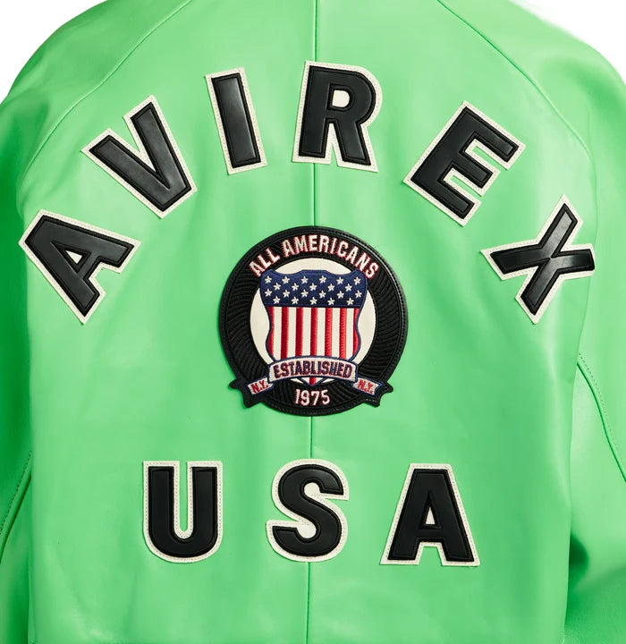 GREEN AVIREX JACKET