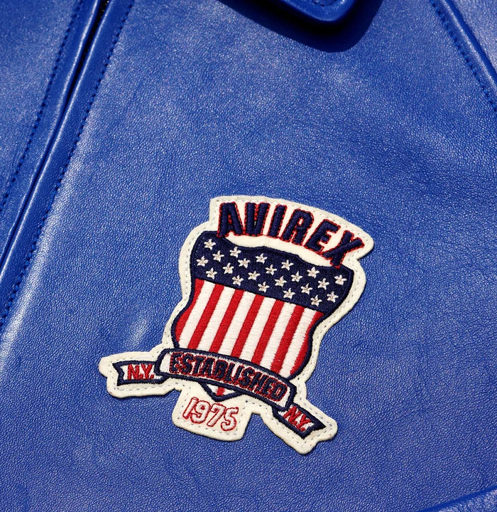 BLUE AVIREX JACKET