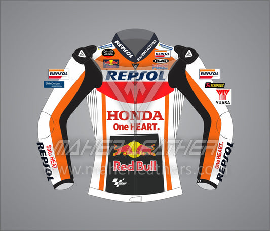 Joan Mir Honda HRC Leather Racing jacket 2023
