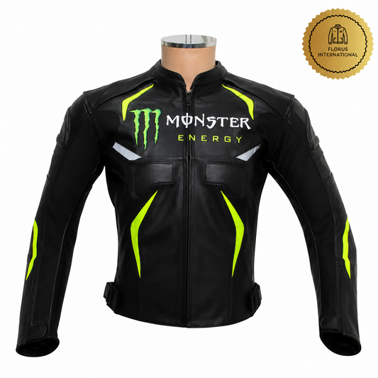 Yamaha Monster energy leather motorcycle jacket