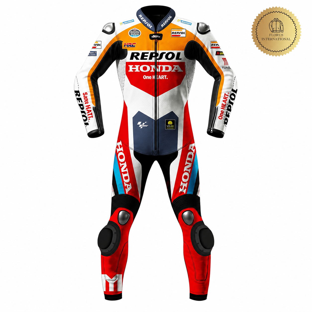 Honda Respol Leather  Racing Suit