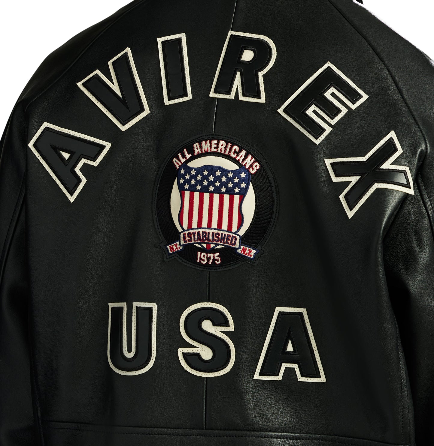 BLACK AVIREX JACKET