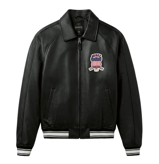 BLACK AVIREX JACKET