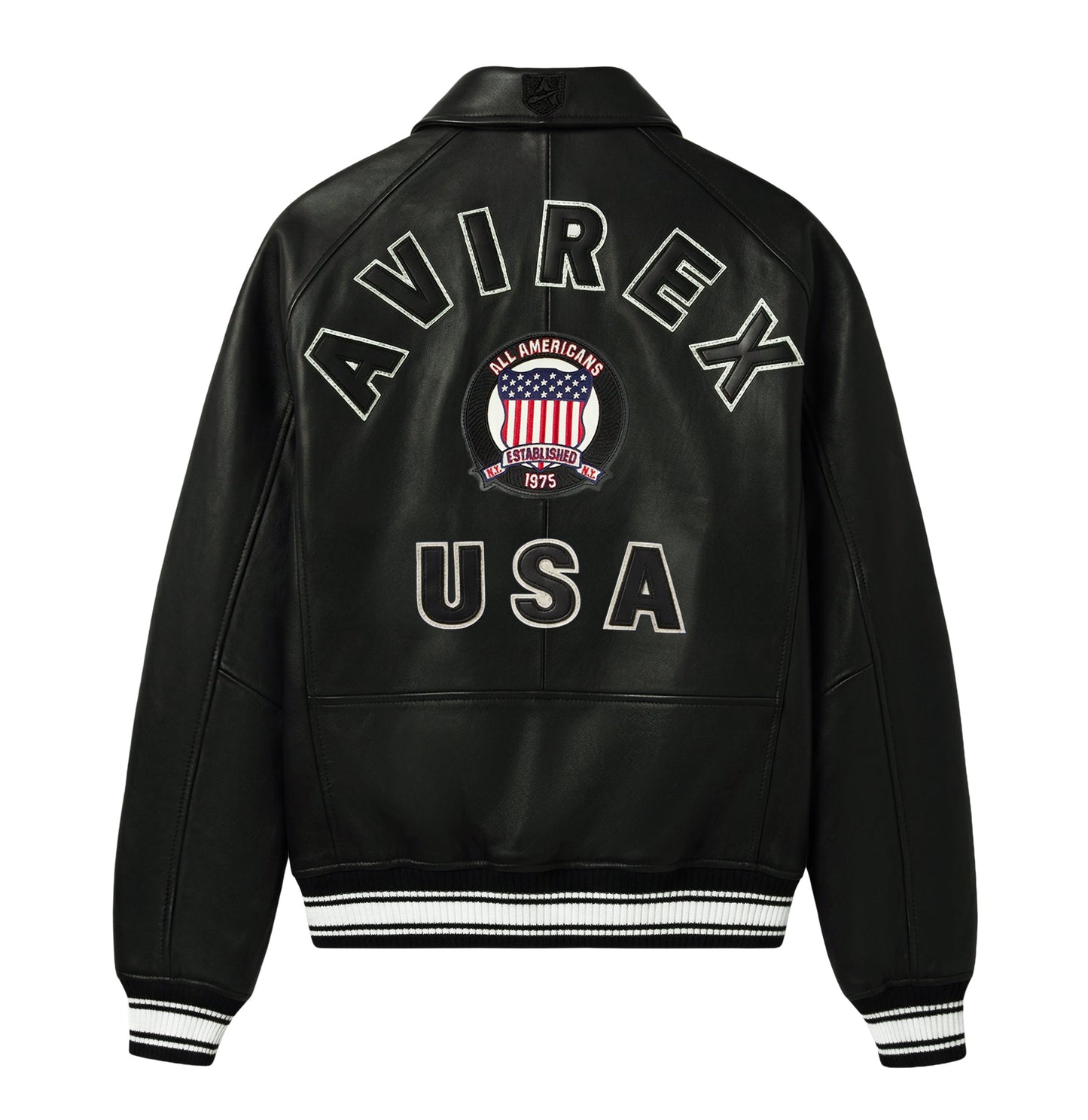 BLACK AVIREX JACKET