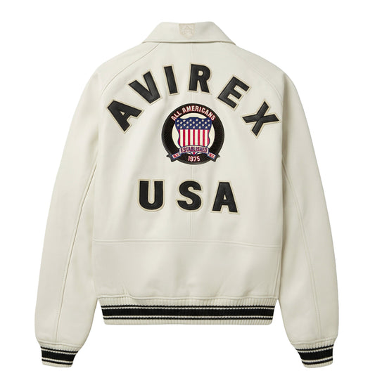 SNOW WHITE AVIREX JACKET