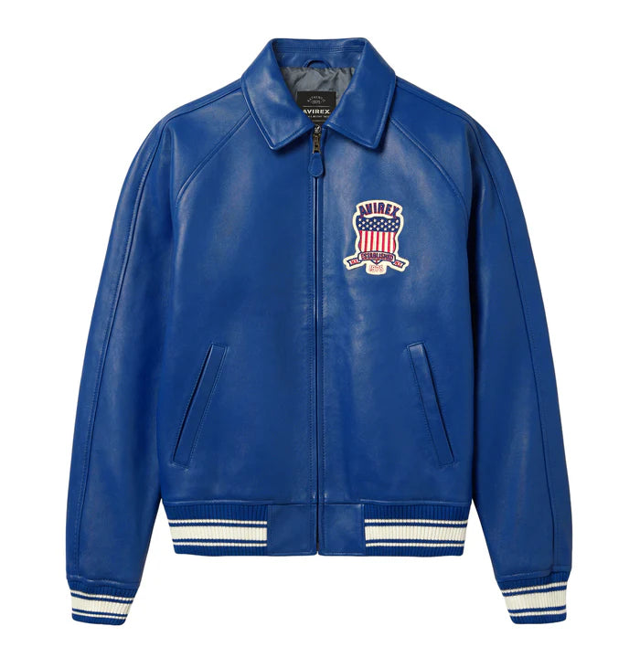 BLUE AVIREX JACKET