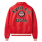 RED AVIREX JACKET