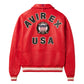 RED AVIREX JACKET