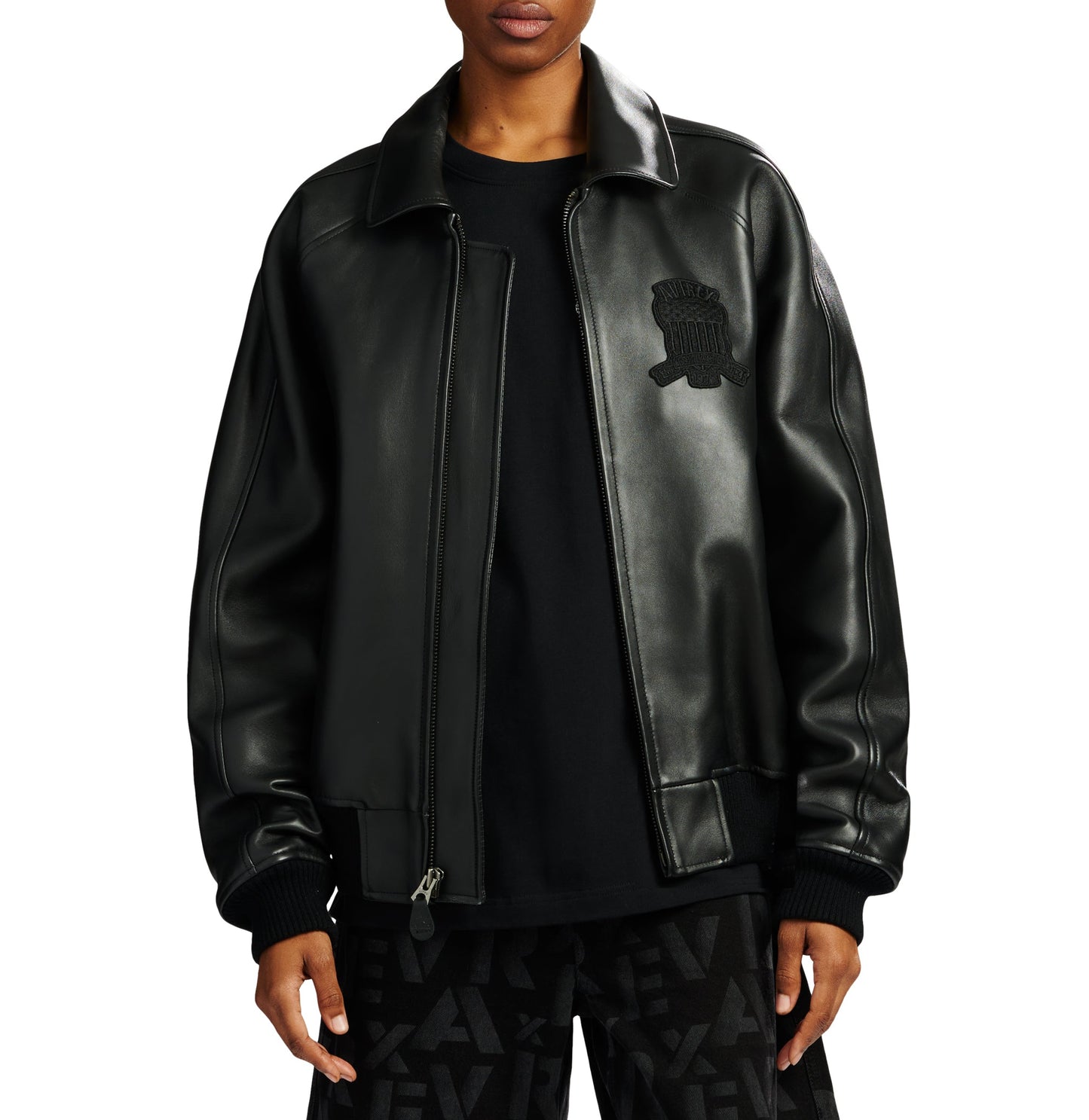 ALL BLACK AVIREX JACKET