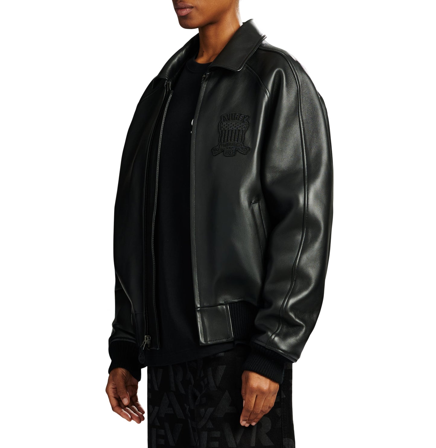 ALL BLACK AVIREX JACKET