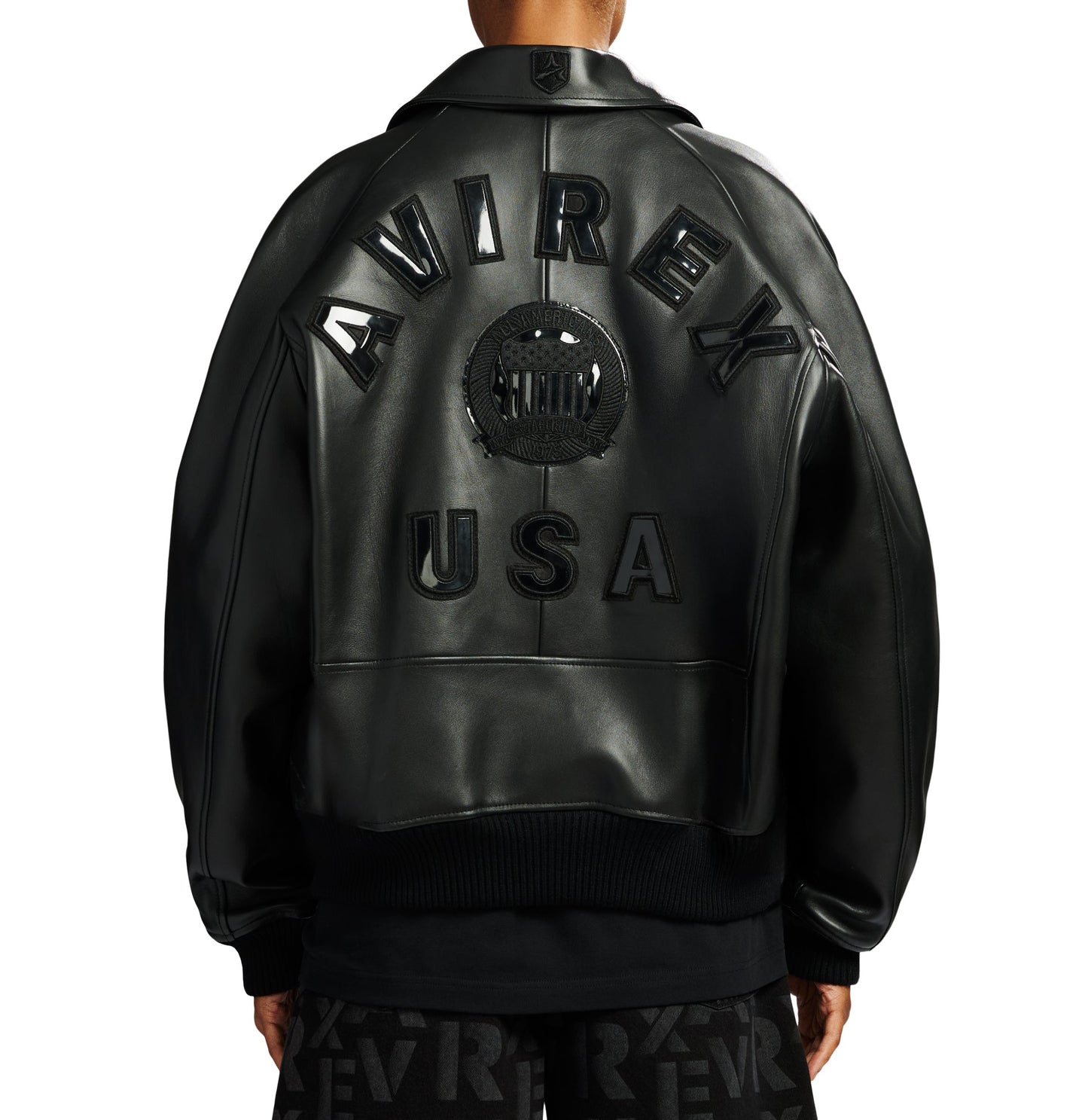 ALL BLACK AVIREX JACKET
