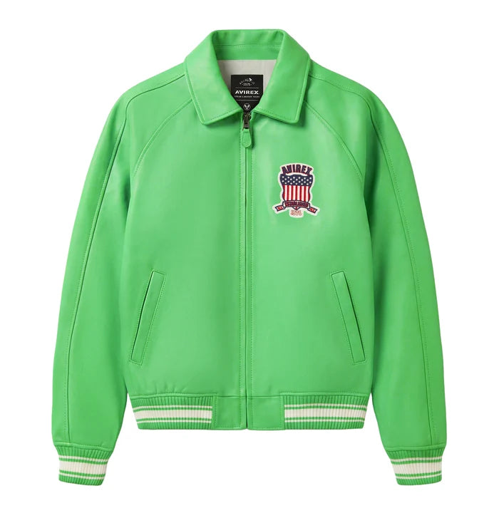 GREEN AVIREX JACKET