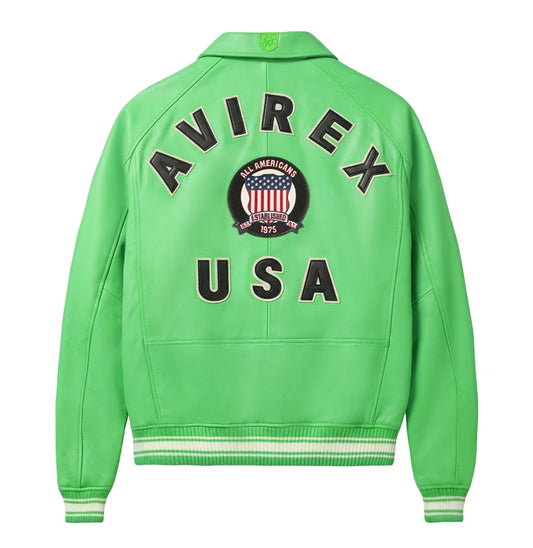 GREEN AVIREX JACKET