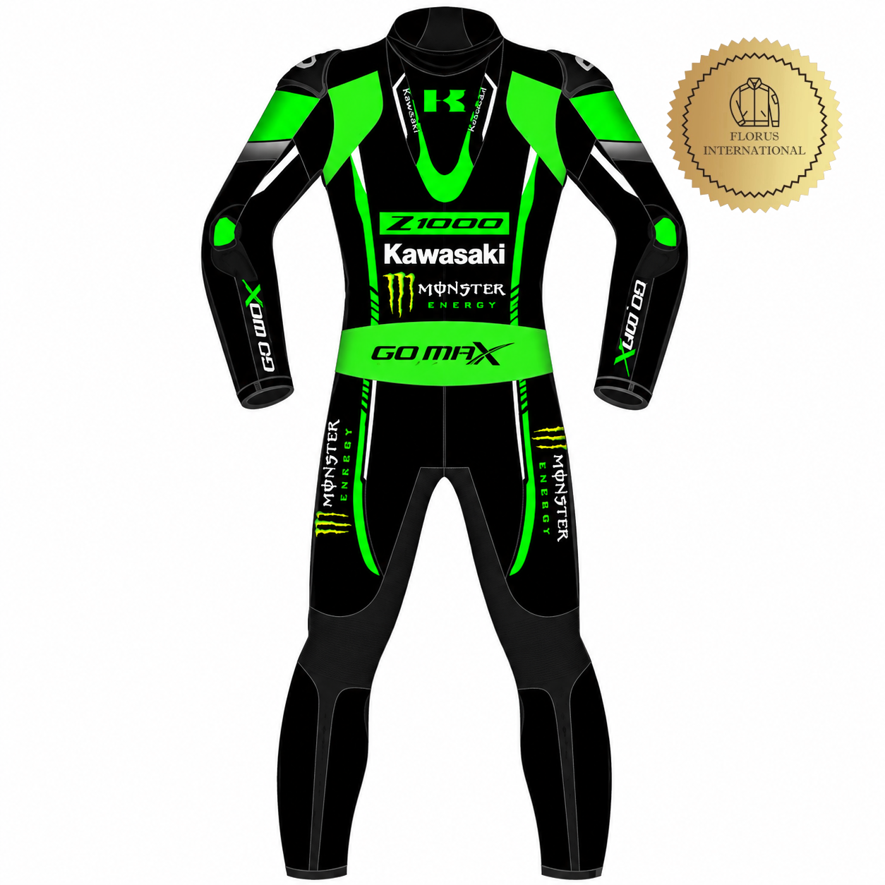 kawasaki Ninja Green  Motorbike leather racing suit