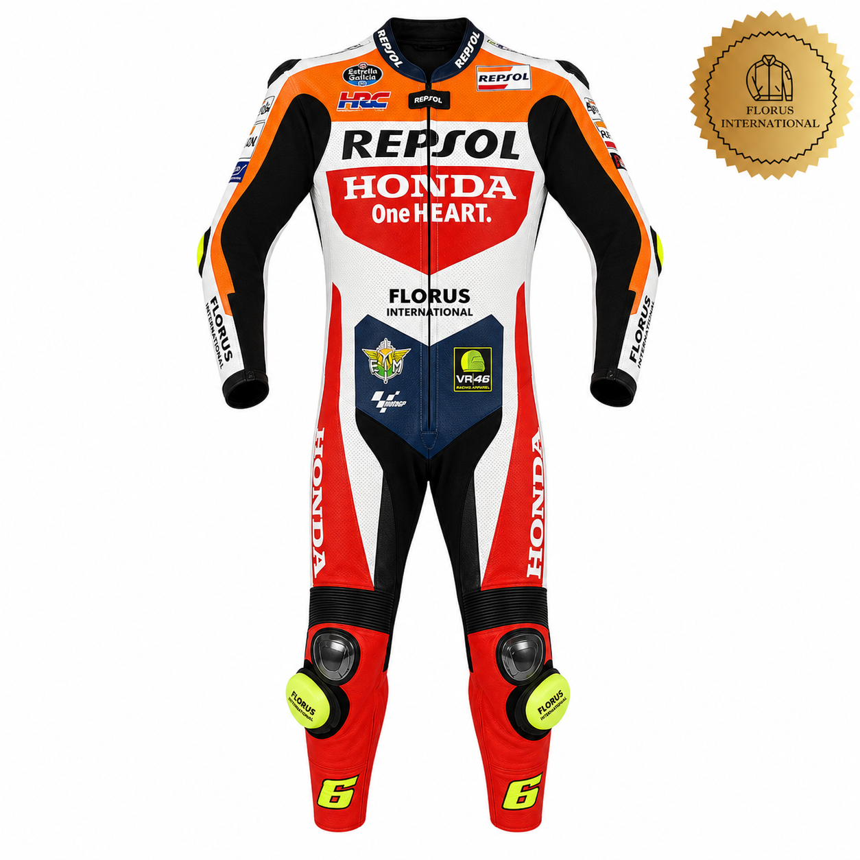 Honda Respol Leather   Racing Suit