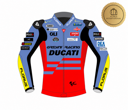 Fabio Di Giannantonio Ducati  Racing Motorbike Jacket