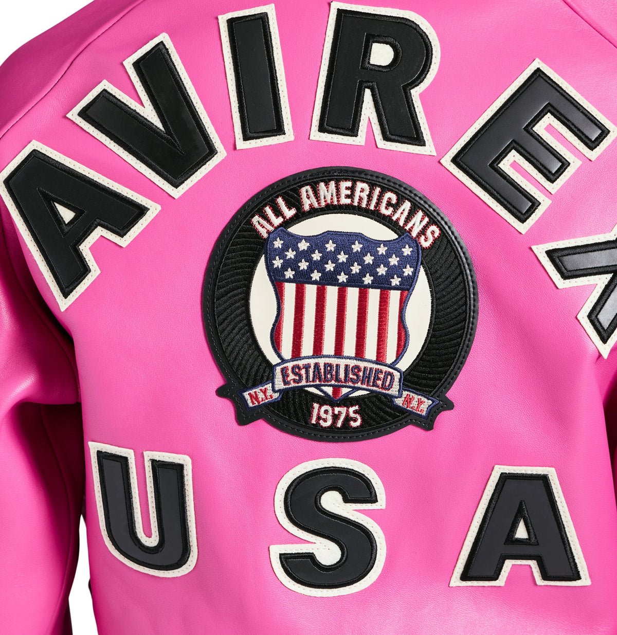 CROPPED PINK AVIREX JACKET