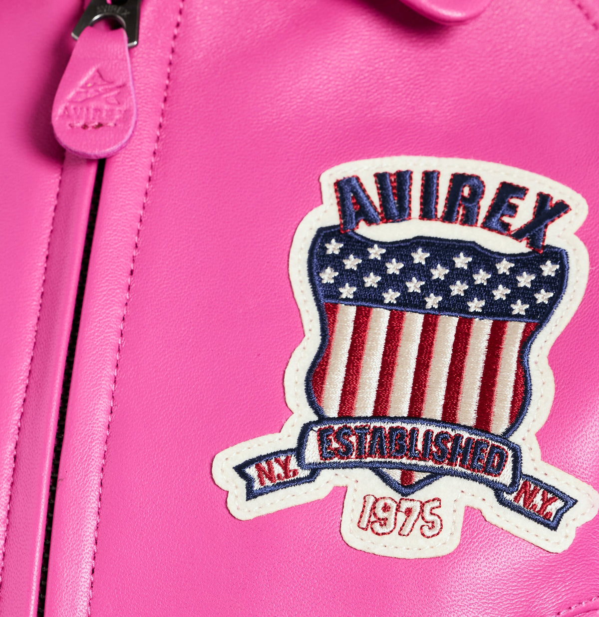 CROPPED PINK AVIREX JACKET