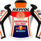 Marc Marquez Honda Repsol Racing Leather Motorcycle Jacket 2023