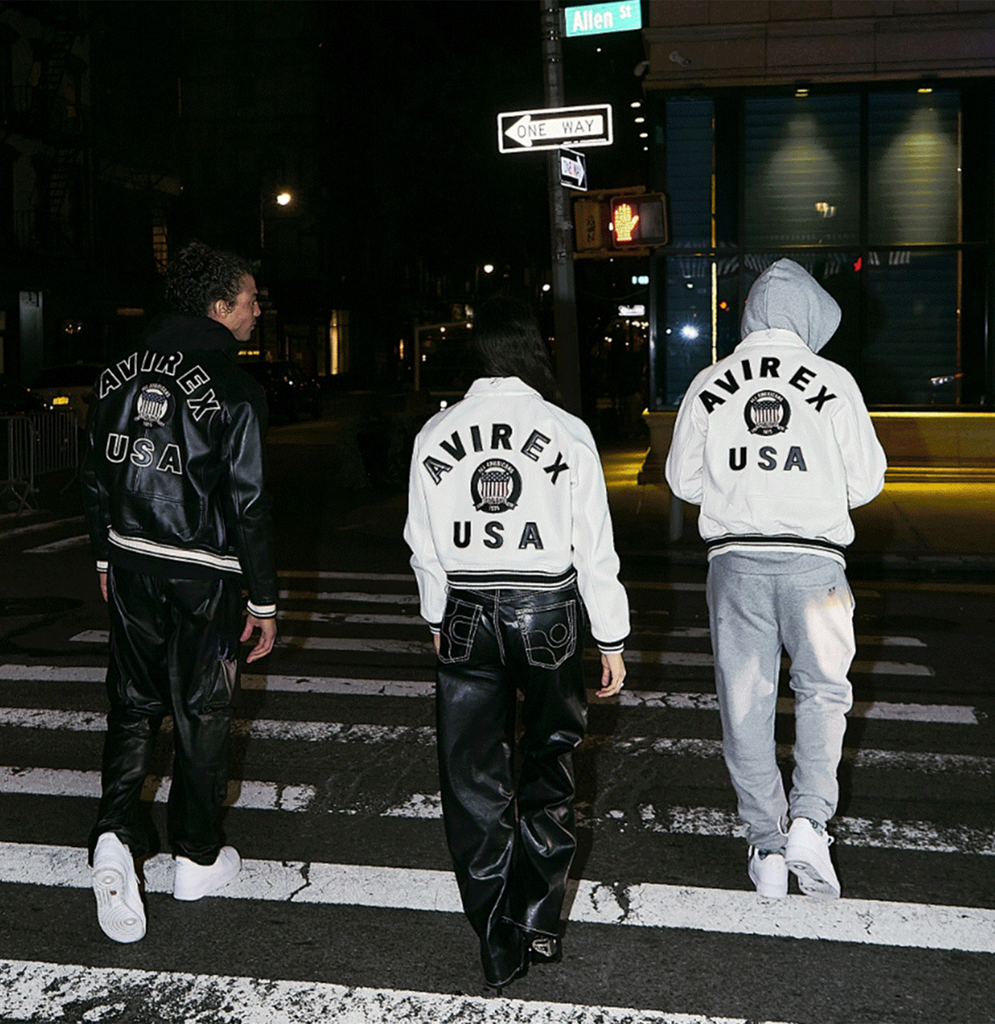 BLACK AVIREX JACKET