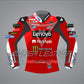 Francesco Bagnaia Ducati MotoGP Leather Jacket 2025