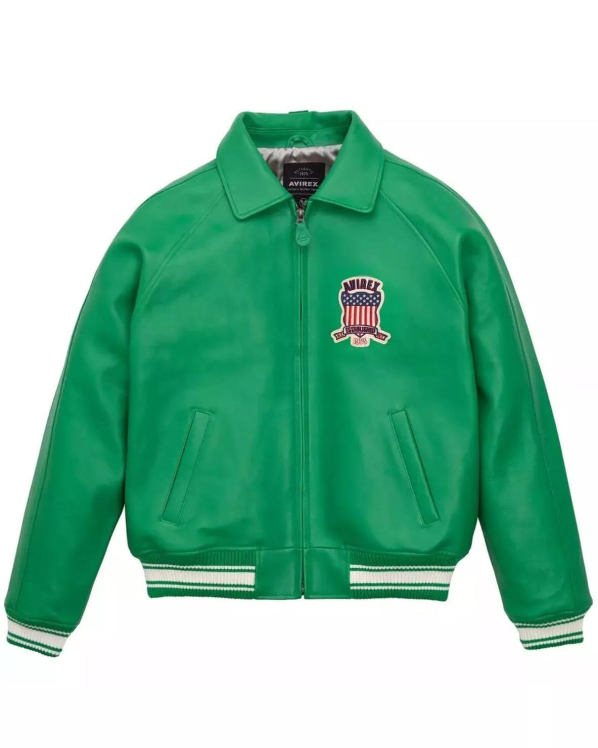 GREEN AVIREX JACKET