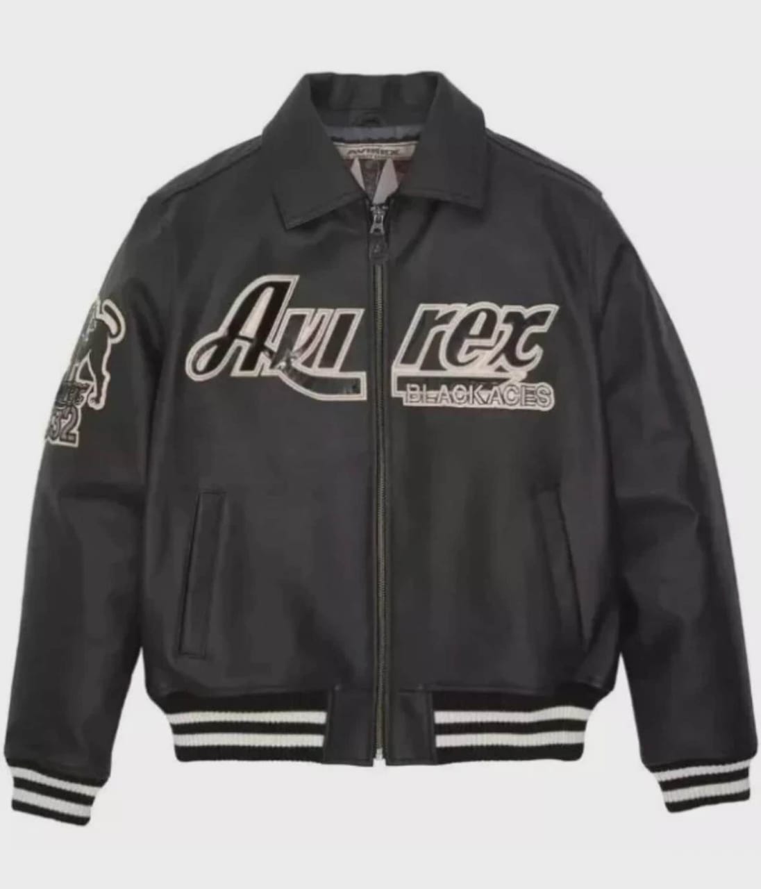 BLACK ACE LION AVIREX JACKET