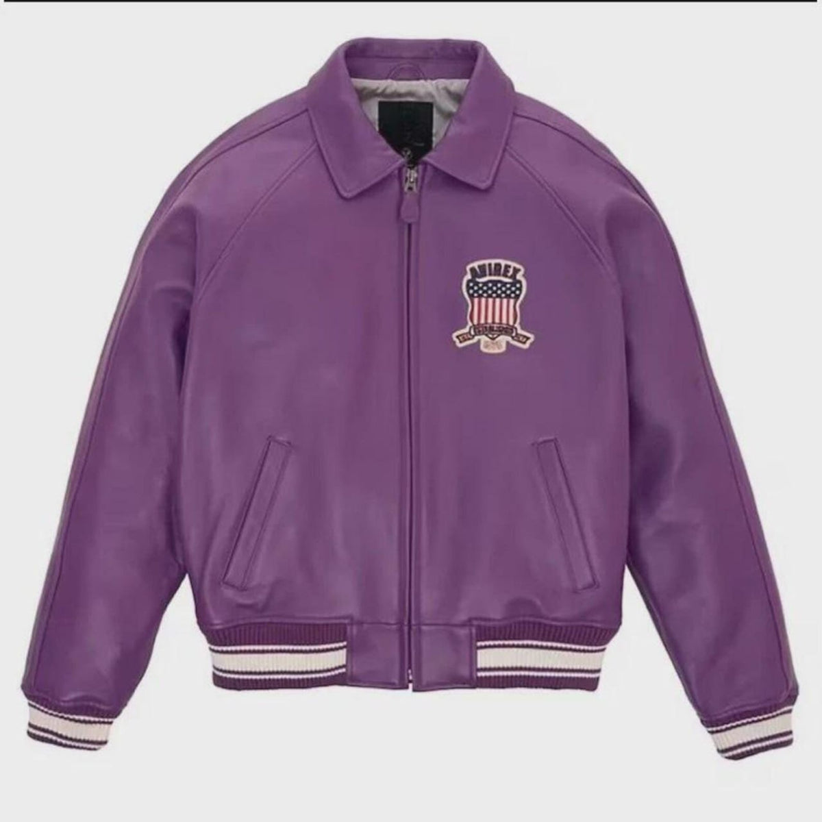 PURPLE AVIREX JACKET