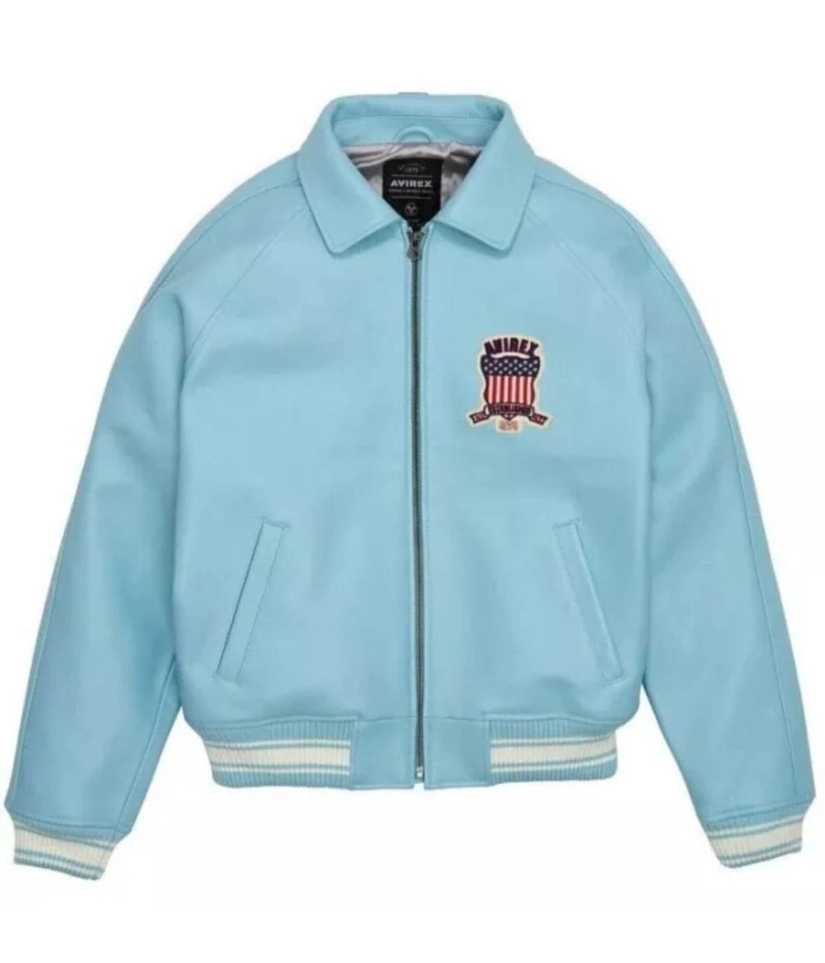 SKY BLUE AVIREX JACKET