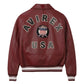 BURGUNDY AVIREX JACKET