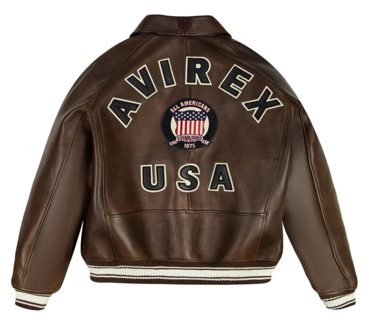 BROWN AVIREX JACKET