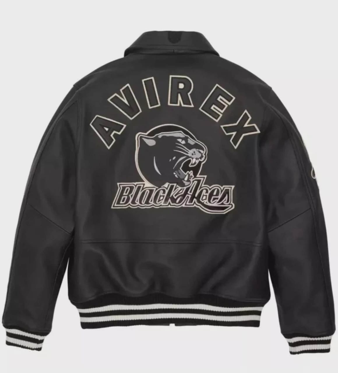 BLACK ACE LION AVIREX JACKET