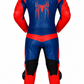 Spiderman Leather Racing Suit  – Motorcycle Race Suit