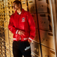 RED AVIREX JACKET
