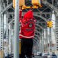 RED AVIREX JACKET