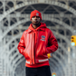 RED AVIREX JACKET