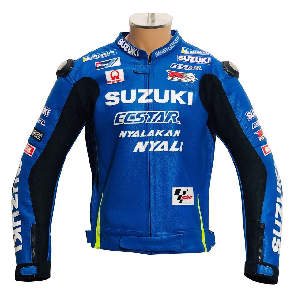 Suzuki Ecstar Gsxr Motorcycle Racing Biker jacket