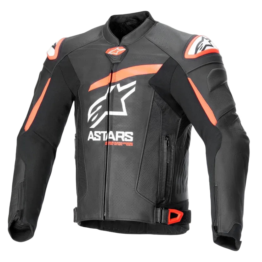 Alpinestar  Red & Black  GP Plus R V4 Airflow Leather Jacket