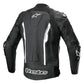 Alpinestars White & Black Force Leather Jacket