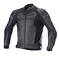 GP Alpinestars Black Force Leather Jacket