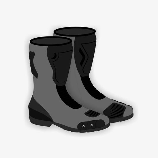Custom Motorcycle Boots Men Women Hand-Stitched Made-to-Order