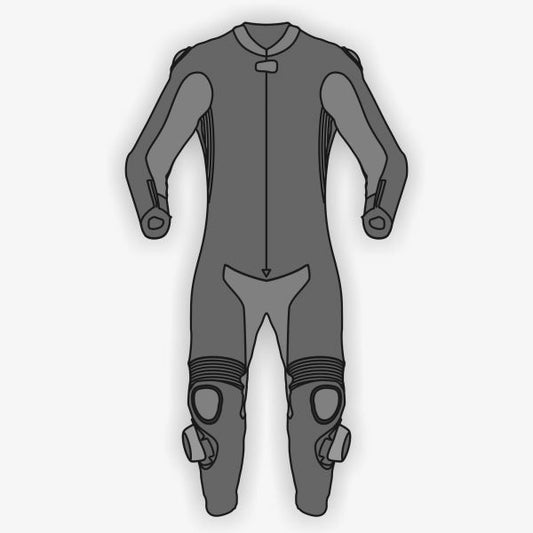 Custom Race Suits Hand-Stitched Cowhide Leather Motorcycle