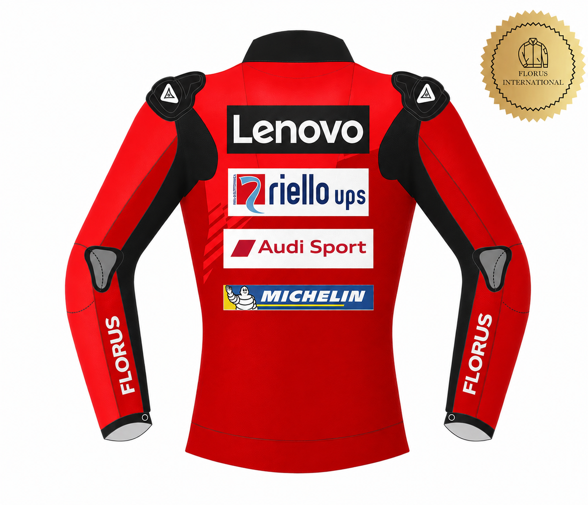 Ducati Lenovo Motorbike  Leather Jacket