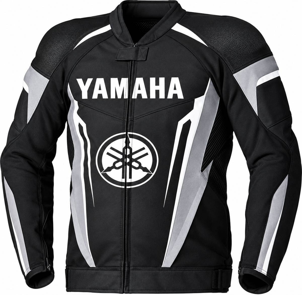 Yamaha  Motorcycle Leather Racing Jacket – Biker Riding Apparel