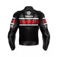 Handmade Cowhide Leather Yamaha Biker Jacket: Personalized Motorcycle Style
