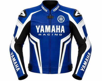 Yamaha motorcycle leather jacket racing jacket with protection biker riding apparel