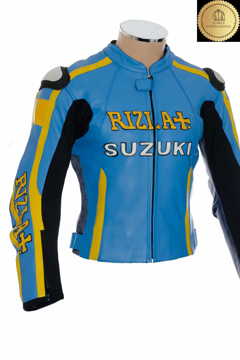 Rizla Suzuki Jacket Front Angled - Clean