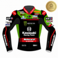 Kawasaki Racing Leather Motorbike Jacket